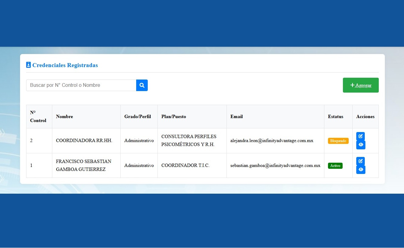 Proceso de Enrolamiento de DigitalCred